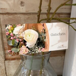 Gutschein Papierform